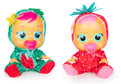 Pia The Pineapple Fruit Scented Baby Doll Cry Babies Tutti Frutti