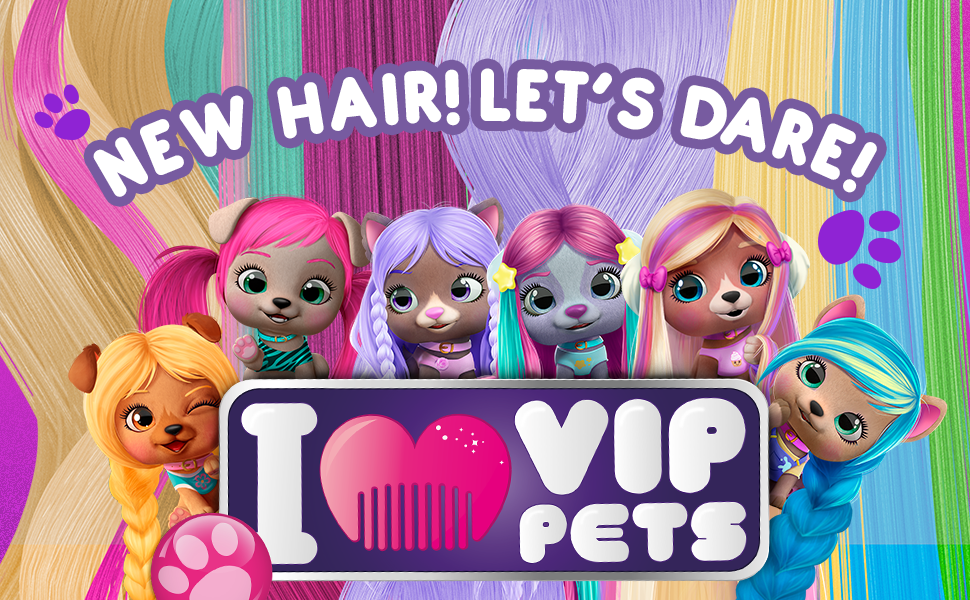 VIP Pets - Salon de coiffure Imc : King Jouet, Peluches interactives Imc -  Peluches