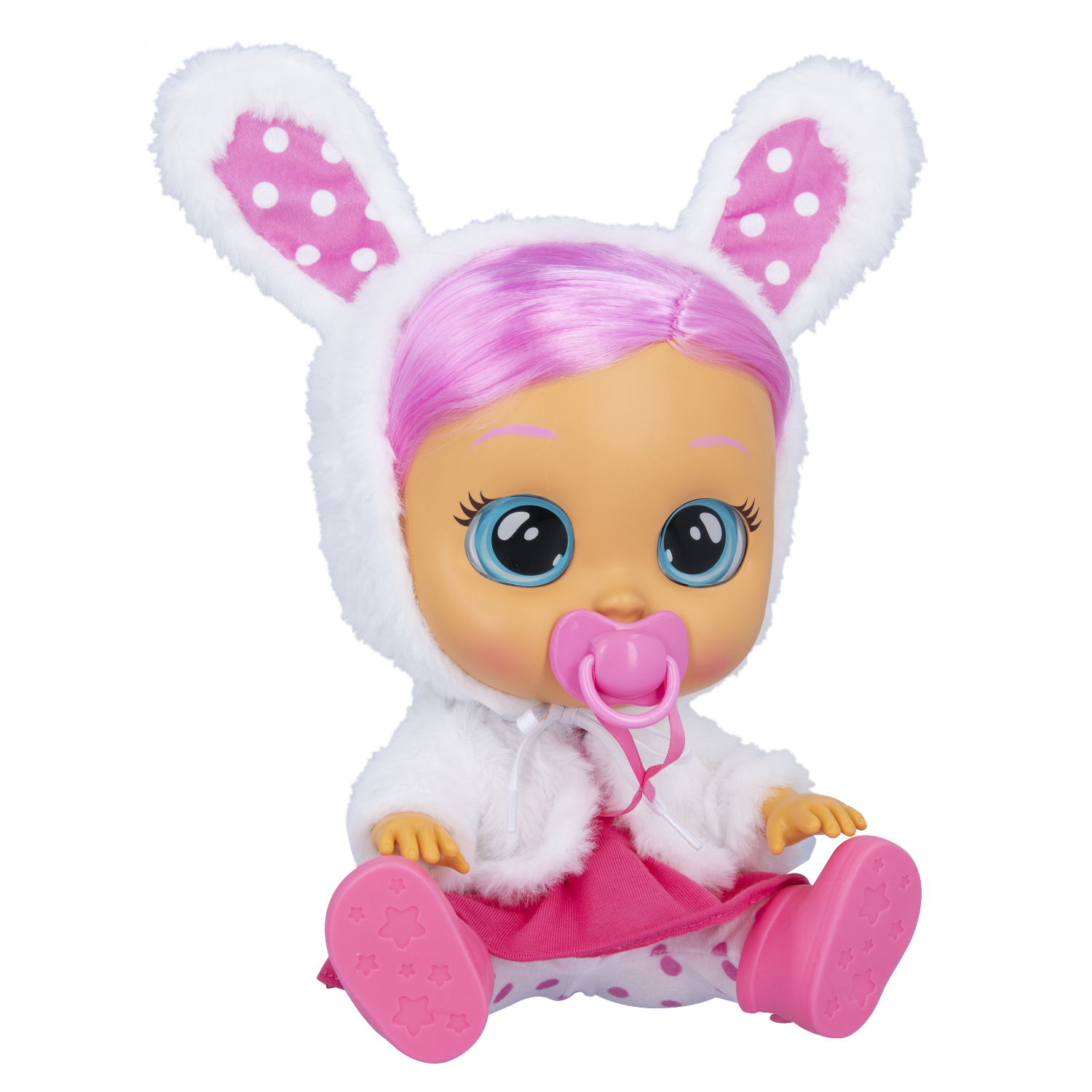 NEW Cry Babies BONNIE Baby Doll Girls Toy Bear IMC TOYS AAA Batteries Included