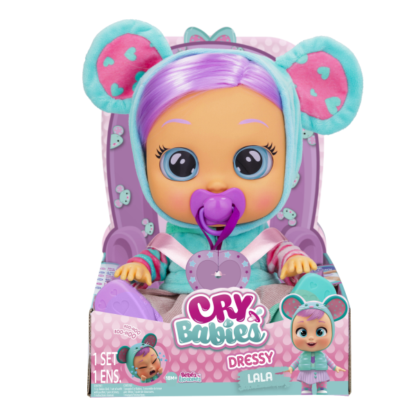 30cm Cry Babies Lala Baby Doll interaktive Spielpuppe DE 