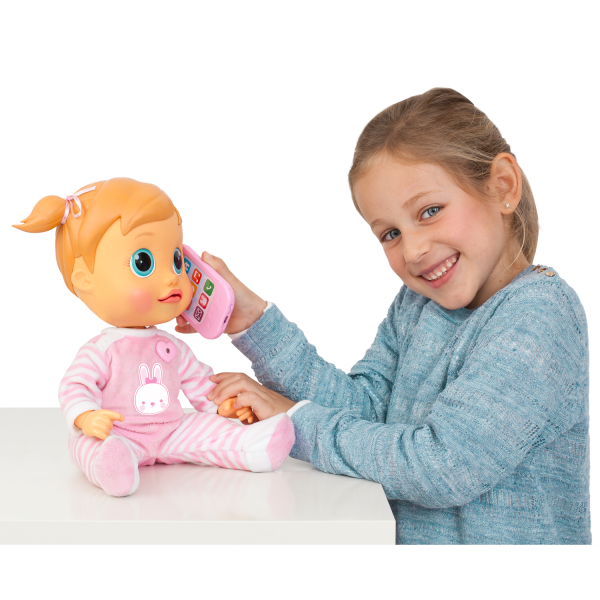 Emma Pretend Play Babysitting Cry Baby Dolls w/ Nursery Playset Girl Toys 