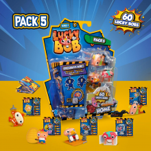 LUCKY BOB PACK 5 FIGURES - HOME